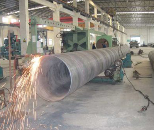 广东地区环氧红丹防腐螺旋钢管生产厂家